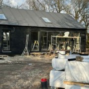 Nyt tag af tagpap hos kunde